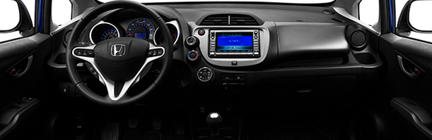 Honda Fit interior accessories image of dashboard
